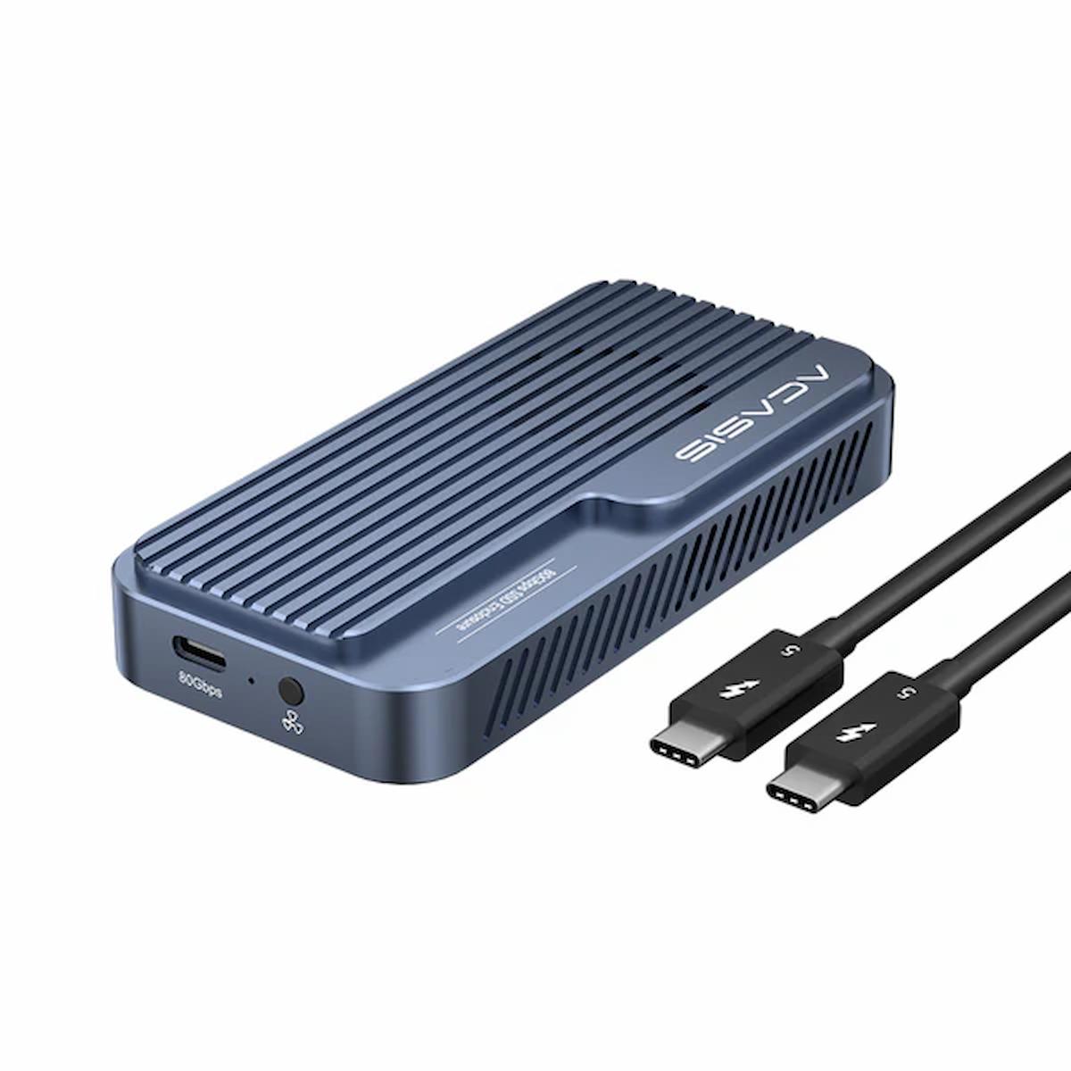 Acasis TB501Pro 80Gbps SSD Enclosure – Thunderbolt™ 5 Compatible, Intel JHL9480 Chip Acasis TB501Pro 80Gbps SSD Enclosure – Thunderbolt™ 5 Compatible, Intel JHL9480 Chip